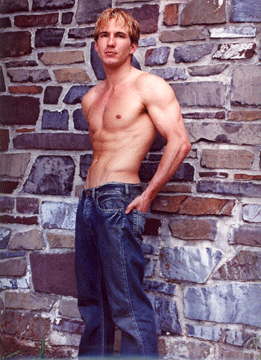body-on-wall